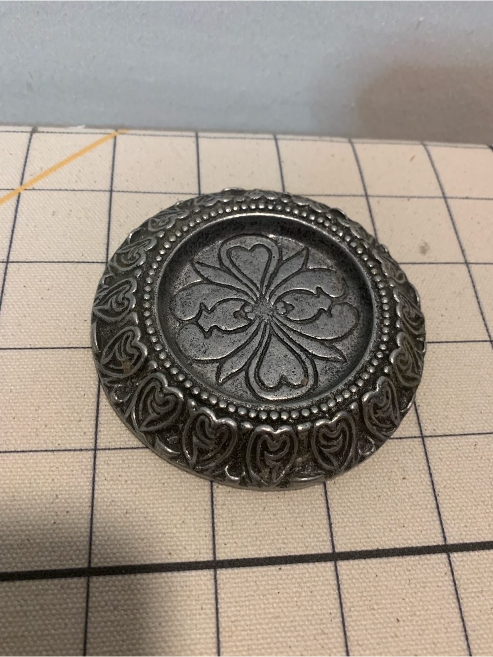 Vintage Carson Statesmetal Trinket Dish: Divorce Deterrent!